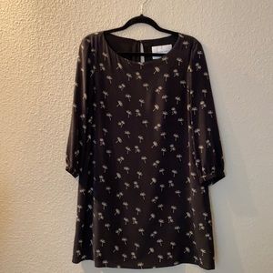 Amour Vert silk mini dress, size medium